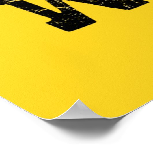 禅宗スパゲッティウェスタンスタイルポスター ポスター (角)