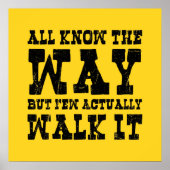 禅宗スパゲッティウェスタンスタイルポスター ポスター (正面)