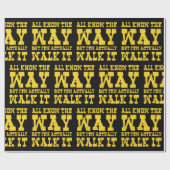 禅宗スパゲッティウェスタンスタイルラッピングパペ ラッピングペーパー (フラット)