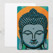 禅宗仏頭 招待状 (正面/裏面)