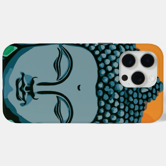 禅宗仏頭 Case-Mate iPhoneケース (裏面 (横))