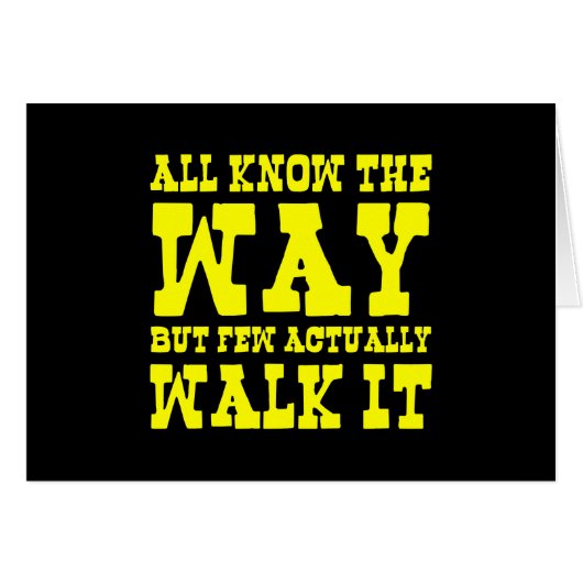 禅宗西スタイルグリーティングカード (正面横)