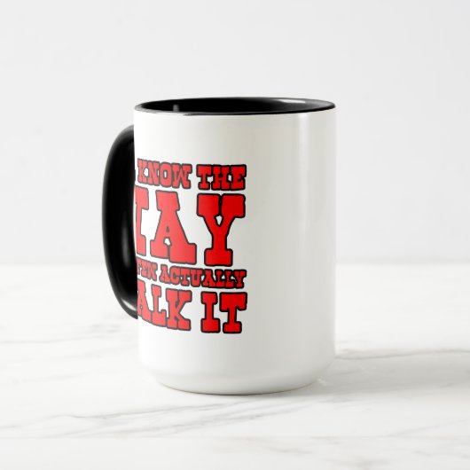 禅宗西スタイル マグカップ (正面左)