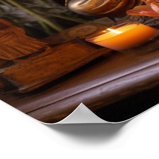 禅定仏1 ポスター (角)