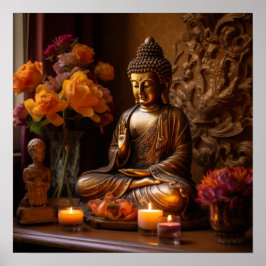 禅定仏1 ポスター