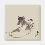 禅定磁石 マグネット (正面)