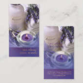 禅室/ラベンダー名刺 名刺 (正面/裏面)