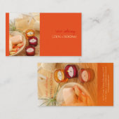 禅室、DIY背景色 名刺 (正面/裏面)