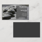 禅岩ヨガビジネスカード 名刺 (正面/裏面)