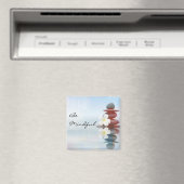 禅岩磁石「気を付けろ」 マグネット (インサイチュ (食洗機))