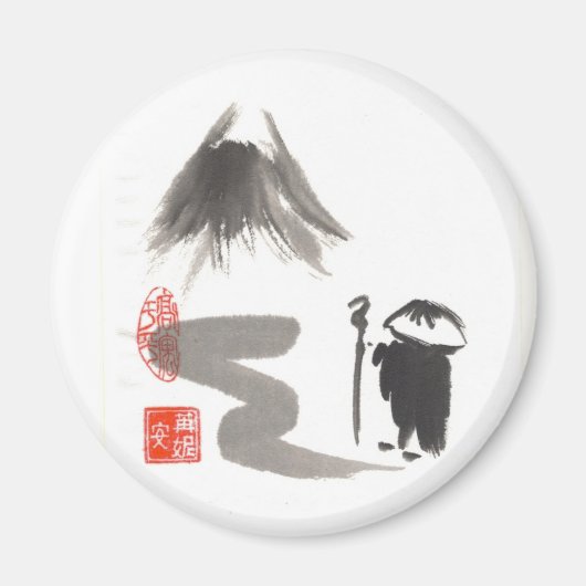 禅巡礼磁石 マグネット (正面)