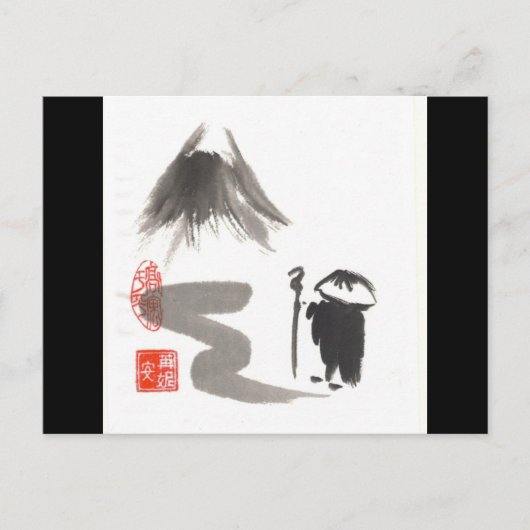 禅巡礼者 ポストカード (正面)