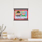 禅師のポスターからの知恵 ポスター (キッチン)