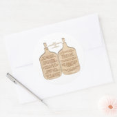 禅師の十戒 ラウンドシール (封筒)