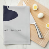 禅引用文：知恵と瞑想 キッチンタオル (四つ折り)