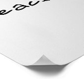 禅引用文：知恵と瞑想 ポスター (角)