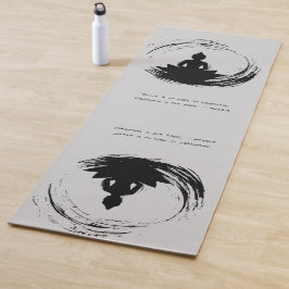 禅引用文:知恵と瞑想 ヨガマット