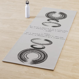 禅引用文:知恵と瞑想 ヨガマット