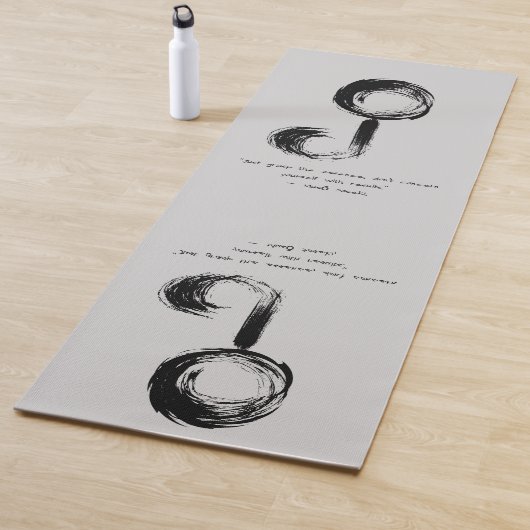 禅引用文：知恵と瞑想 ヨガマット (インサイチュ)