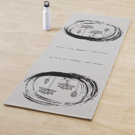 禅引用文:知恵と瞑想 ヨガマット