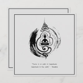 禅引用文：知恵と瞑想 招待状