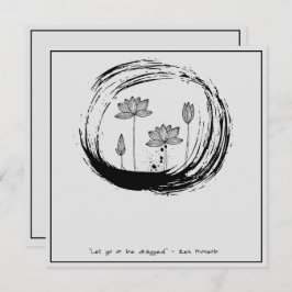 禅引用文：知恵と瞑想 招待状