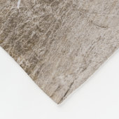 禅族アジアゾウ フリースブランケット (角)