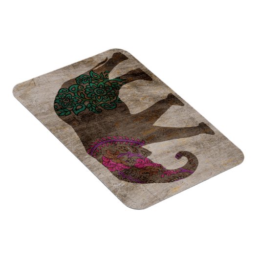 禅族アジアゾウ マグネット (右側)