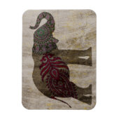 禅族象 マグネット (縦)