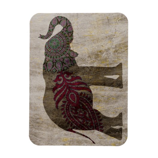 禅族象 マグネット (縦)