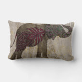 禅族象 ランバークッション (裏面)