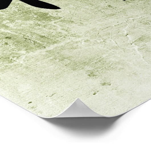 禅日本のの漢字 – Zen ポスター (角)