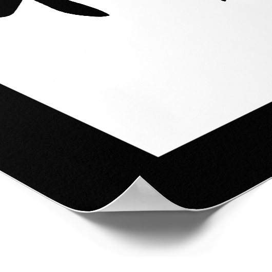 禅日本のの漢字 – Zen ポスター (角)