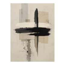 禅日本のミニマルのポスター落ち着いたモダン壁