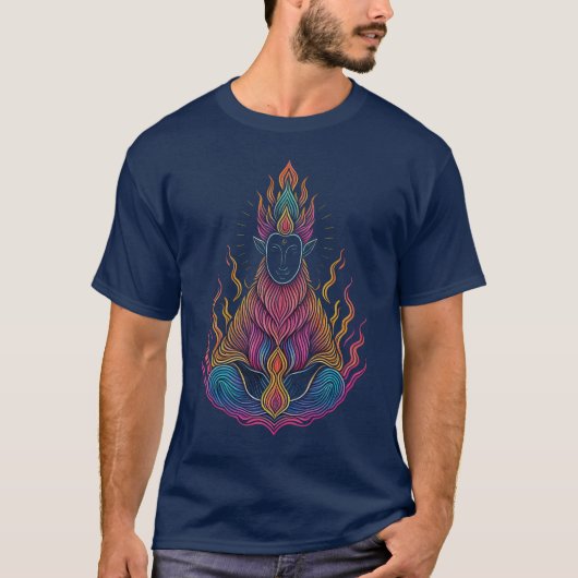 禅炎ラマ Tシャツ (正面)