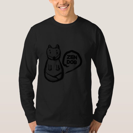 禅犬 Tシャツ (正面)