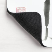 禅猫の瞑想 – Sumi絵画-e マウスパッド (コーナー)