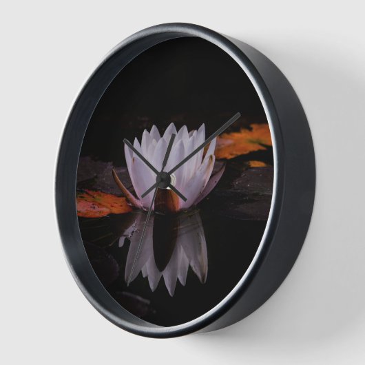 禅白蓮 壁時計 (傾斜)