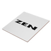 禅白黒大瓦 タイル (側面)