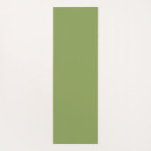 禅瞑想バラガーデンレッドピンクグリーン ヨガマット (裏面)