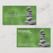禅石積み 名刺 (正面/裏面)