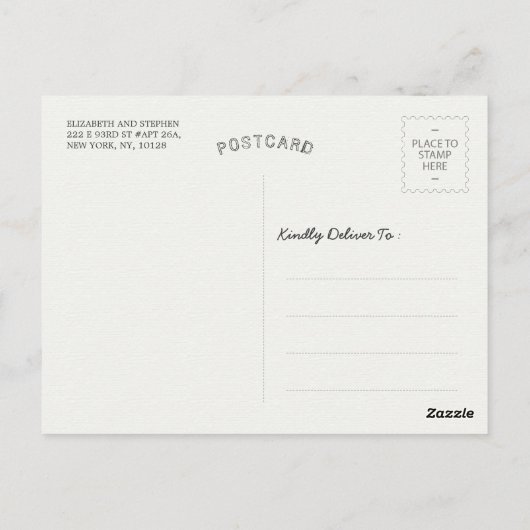 禅石竹ヨガスパマッサージセラピーサロン ポストカード (裏面)