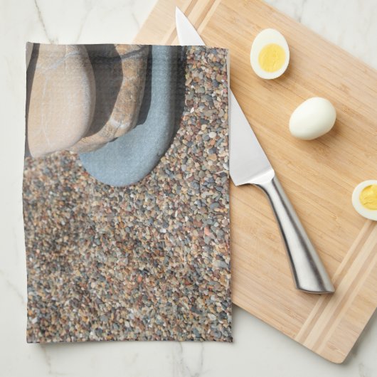 禅石 キッチンタオル (四つ折り)