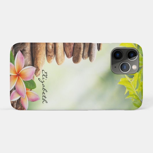 禅石、瞑想、風景 Case-Mate iPhoneケース (裏面(横))