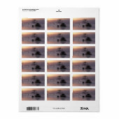 禅石，竹リラックス ラベル (フルシート)