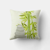 禅色と竹 クッション (裏面)