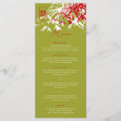 禅葉竹の二重中国の幸結婚せ メニュー (正面)