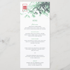 禅葉竹の二重中国の幸結婚せ メニュー