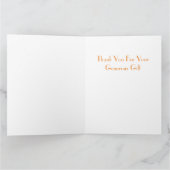 禅蓮の水色 サンキューカード (内部)