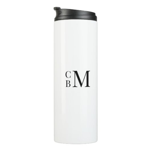 禅蓮華漢字中国の書モノグラム タンブラー (回転右)